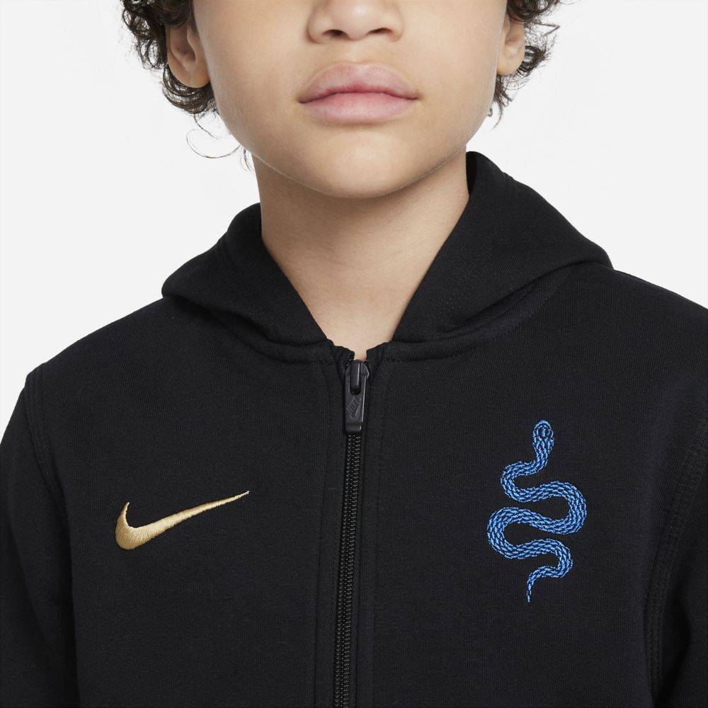 NIKE INTER MILAN NSW BOYS FULL-ZIP HOODIE
