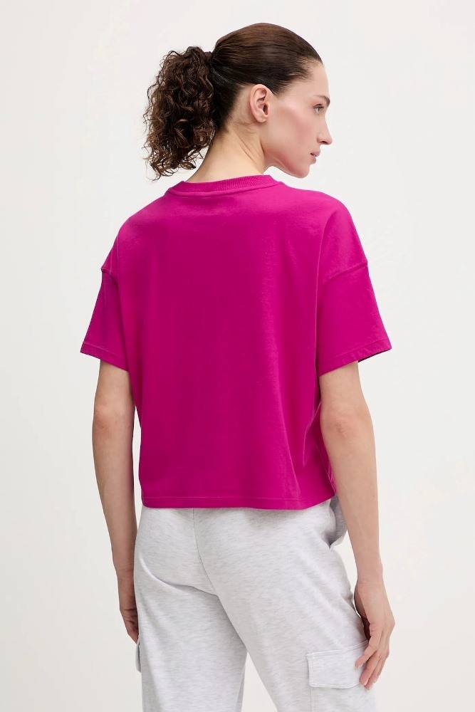 DKNY CENTERED LOGO SHORT SLEEVE TEE