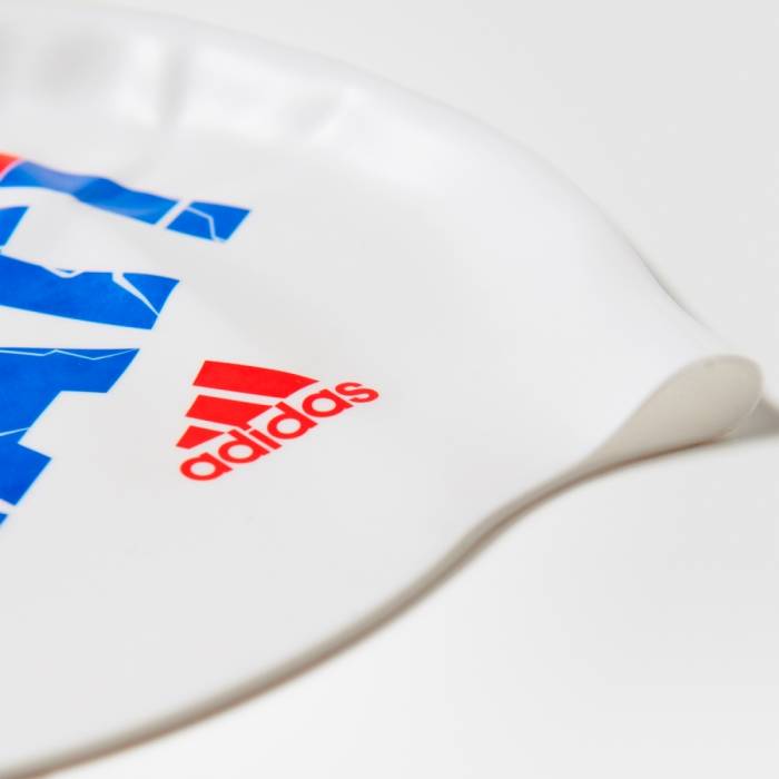 ADIDAS SLOGAN SWIMMING CAP