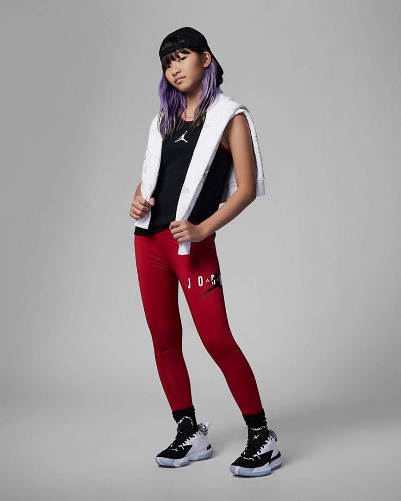 NIKE JORDAN GIRLS JUMPMAN SUSTAINABLE LEGGINGS