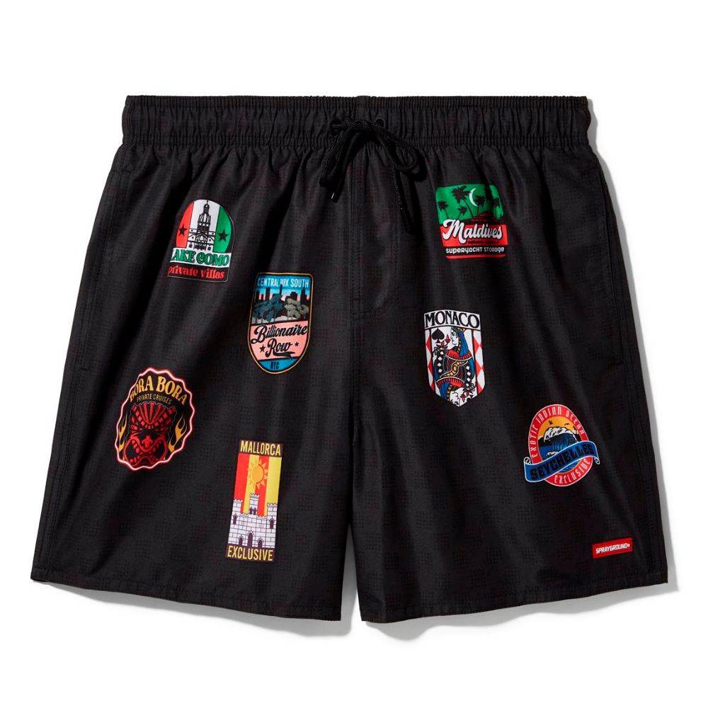 SPRAYGROUND GLOBAL MOGUL BILLIONAIRE SWIM SHORT