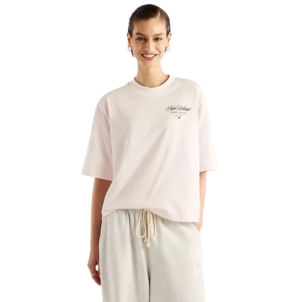 NEW BALANCE PRESSED FLOWERS RELAXED T-SHIRT