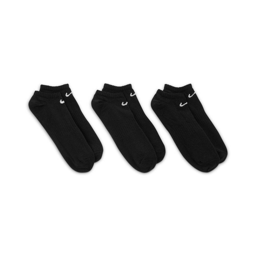 NIKE EVERYDAY LIGHT NO SHOW 3 PAIRS SOCK