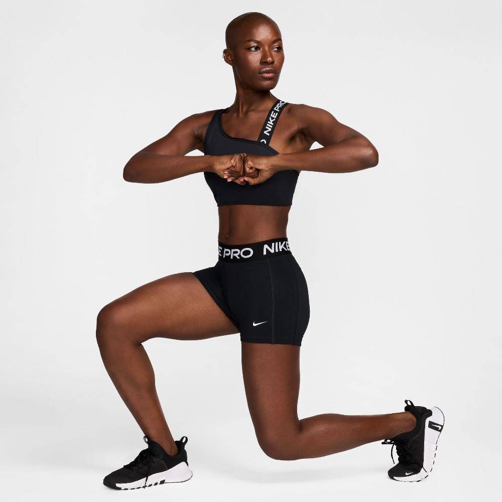 NIKE PRO SWOOSH ASYMMETRICAL PADDED SPORT BRA