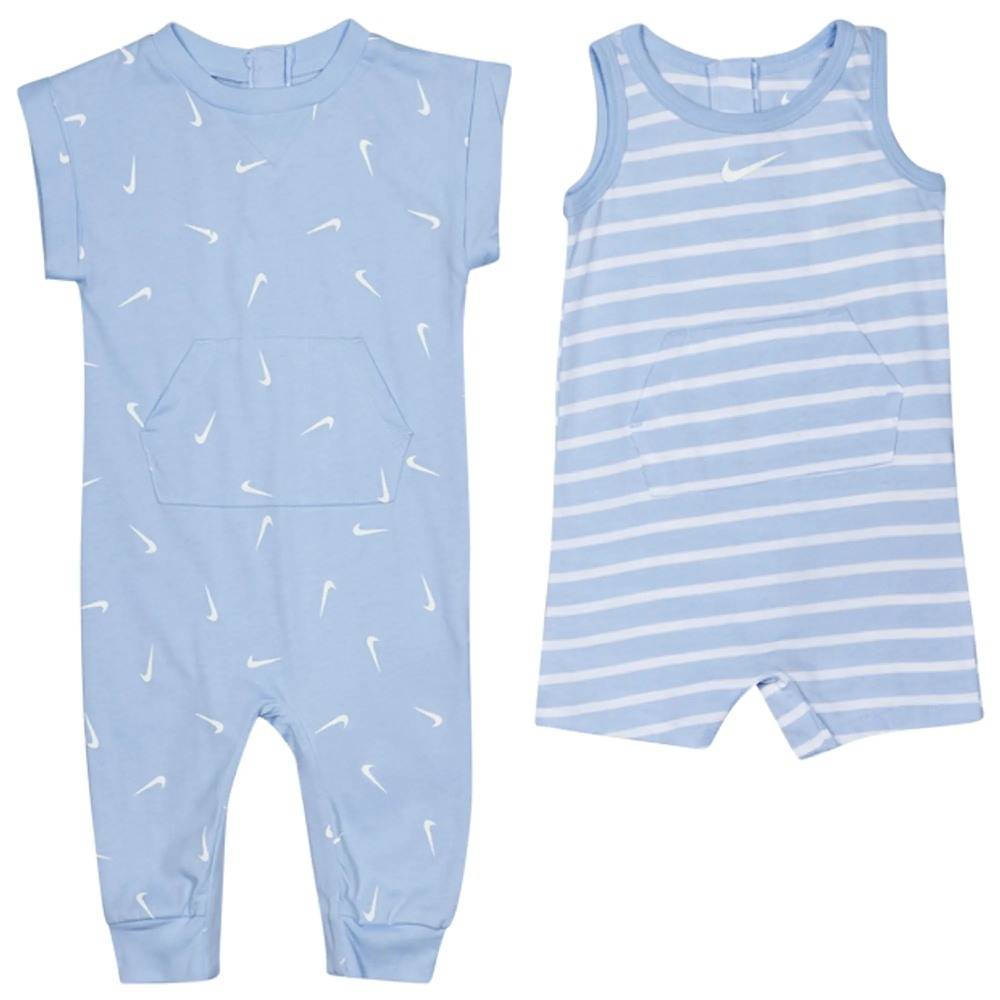 NIKE BABY BOY ESSENTIALS TANK SS 2PK ROMPER