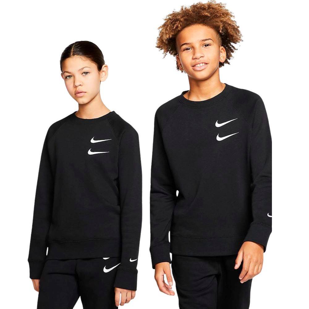 NIKE BOYS SPORTSWEAR FRENCH TERRY SWOOSH CREW