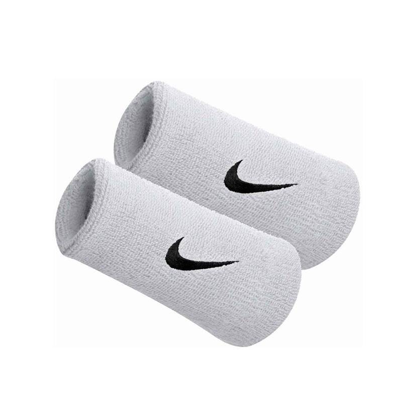 NIKE SWOOSH DOUBLEWIDE WRISTBANDS 2-PACK