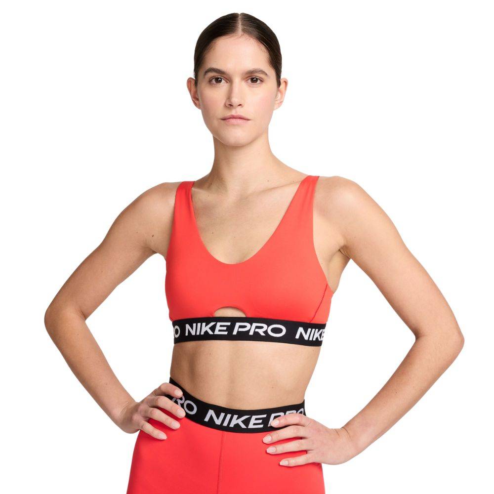 NIKE INDY PLUNGE MEDIUM-SUPPORT PADDED BRA