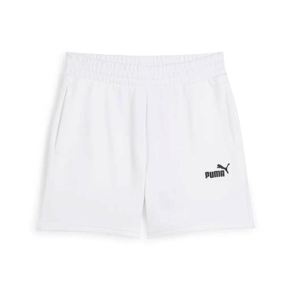 PUMA ESS SMALL NO. 1 LOGO 5'' HIGH-WAIST SHORTS TR