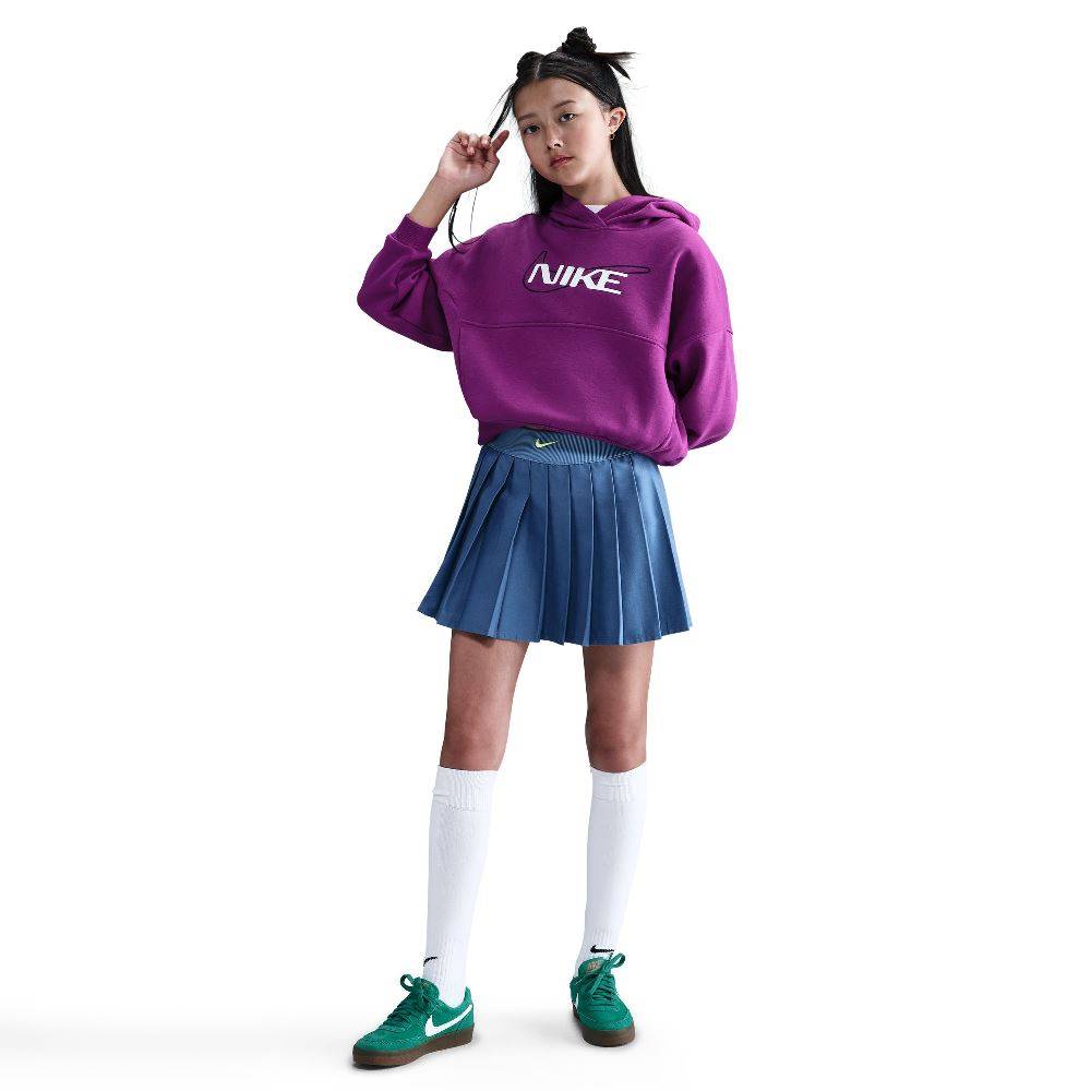 NIKE NSW GIRLS CLUB FEECECE STAR BOXY HOODIE