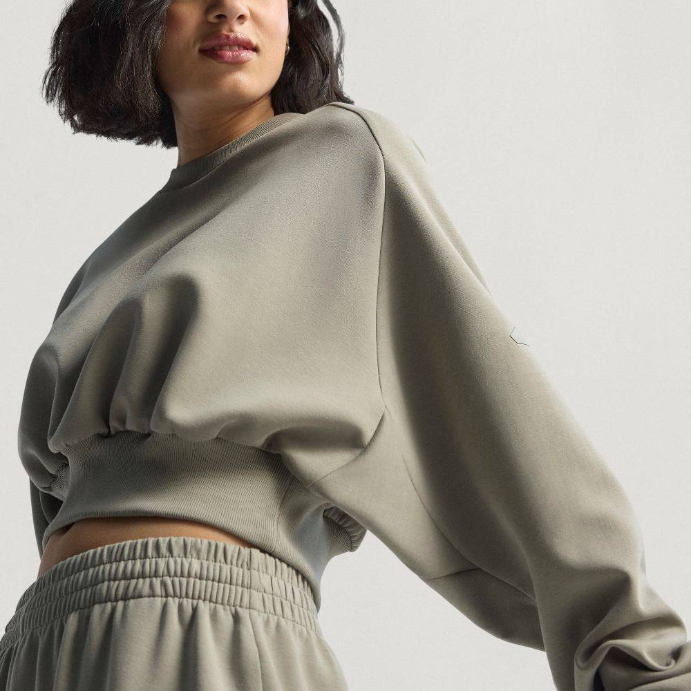 ADIDAS SOFT LUX CREW SWEATSHIRT