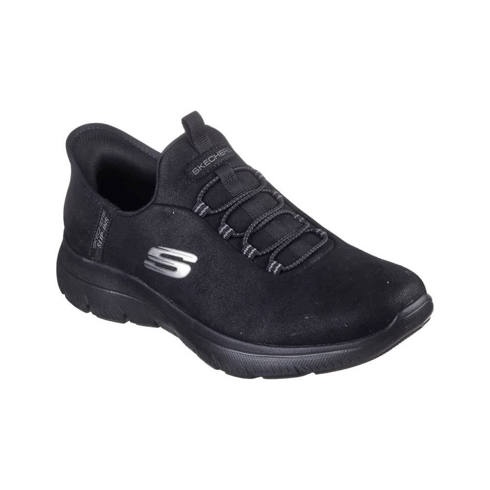 SKECHERS SUMMITS - VEGAN DURALEATHER SLIP-INS W/ AIR-COOLED MEMORY FOAM