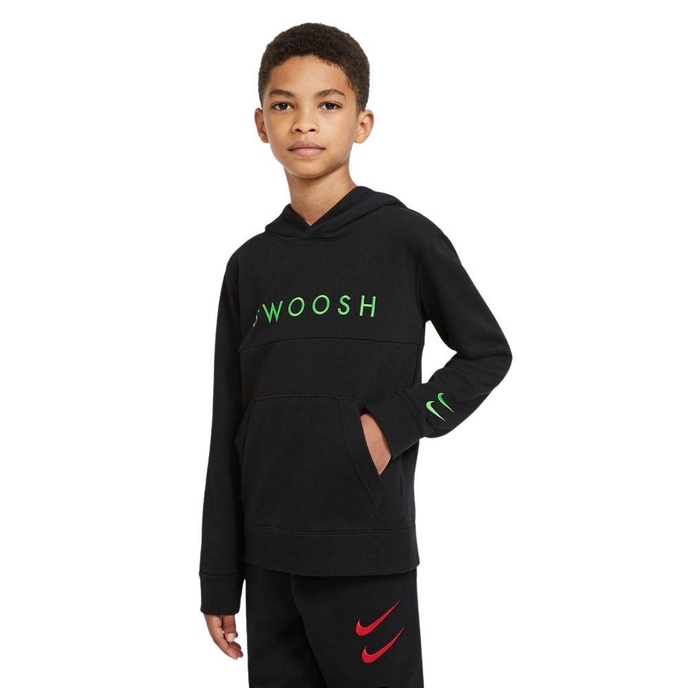 NIKE BOYS SPORTSWEAR SWOOSH FT HOODIE