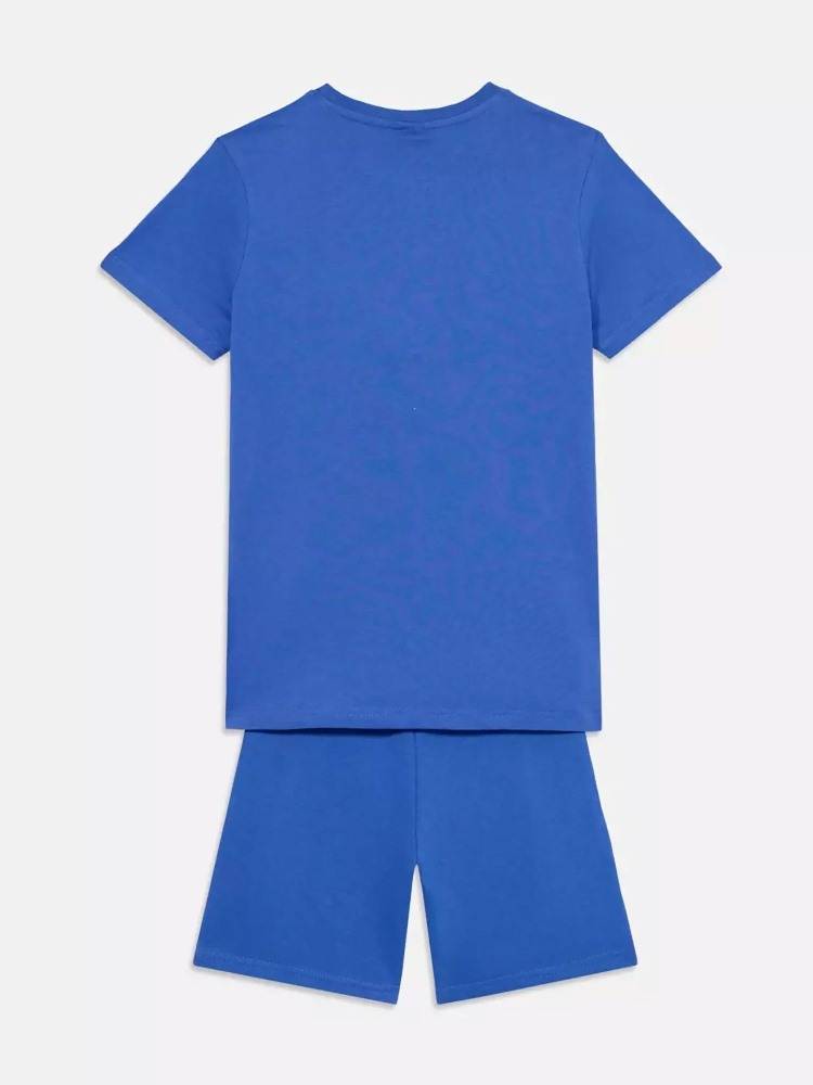 ELLESSE JUNIOR BOYS BEFFA TEE & SHORT SET