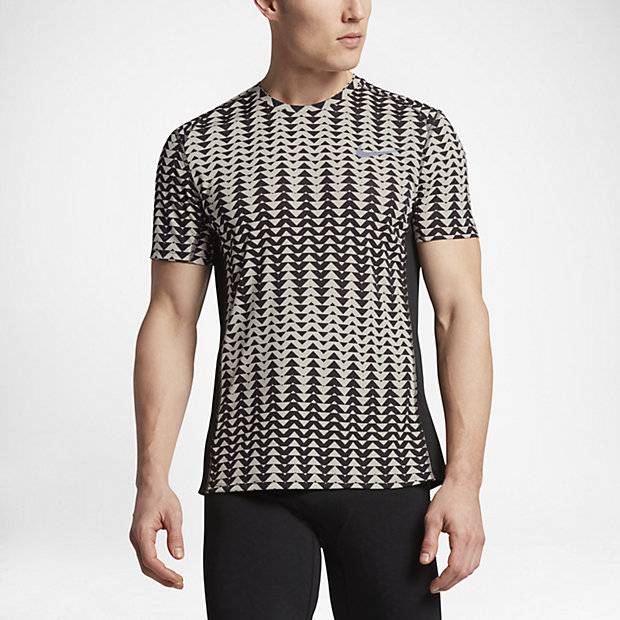 NIKE DRY MILLER TOP SS PRINTED MENS