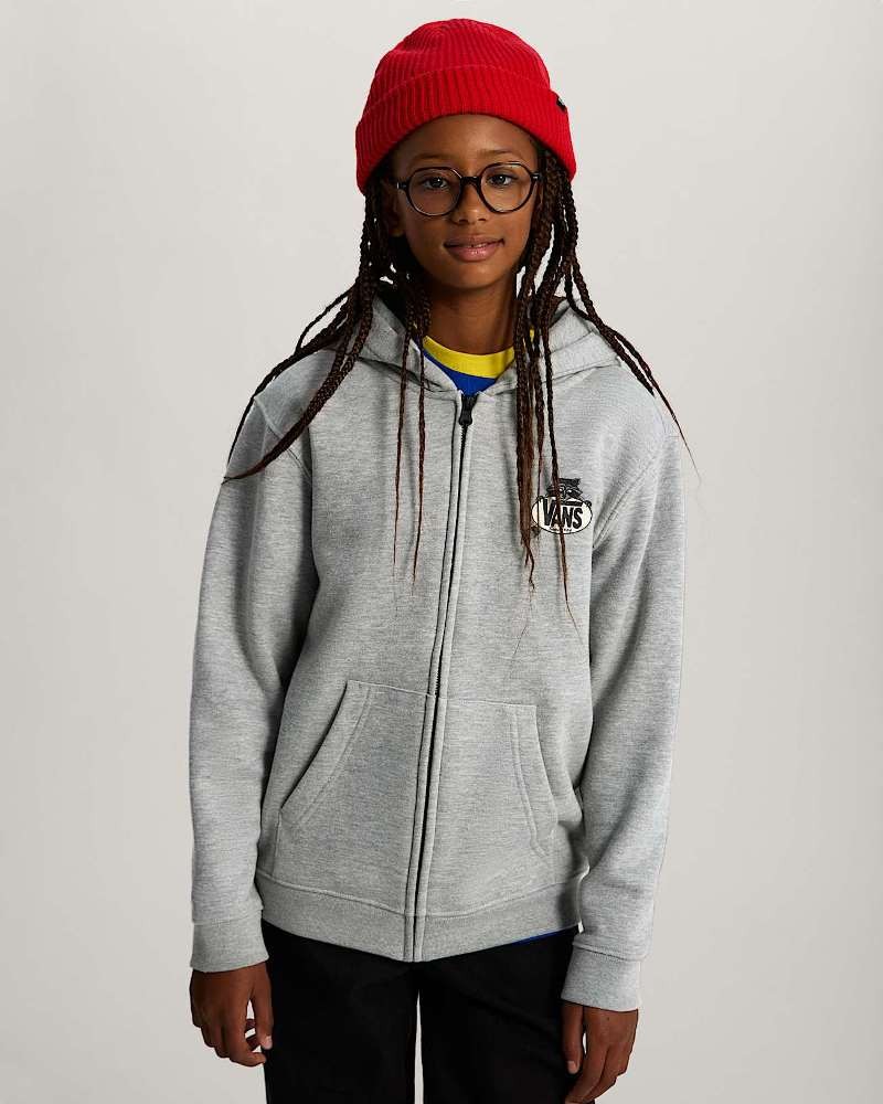 VANS DUMPSTER RACCOON FULL ZIP HOODIE (8-14 YEARS)