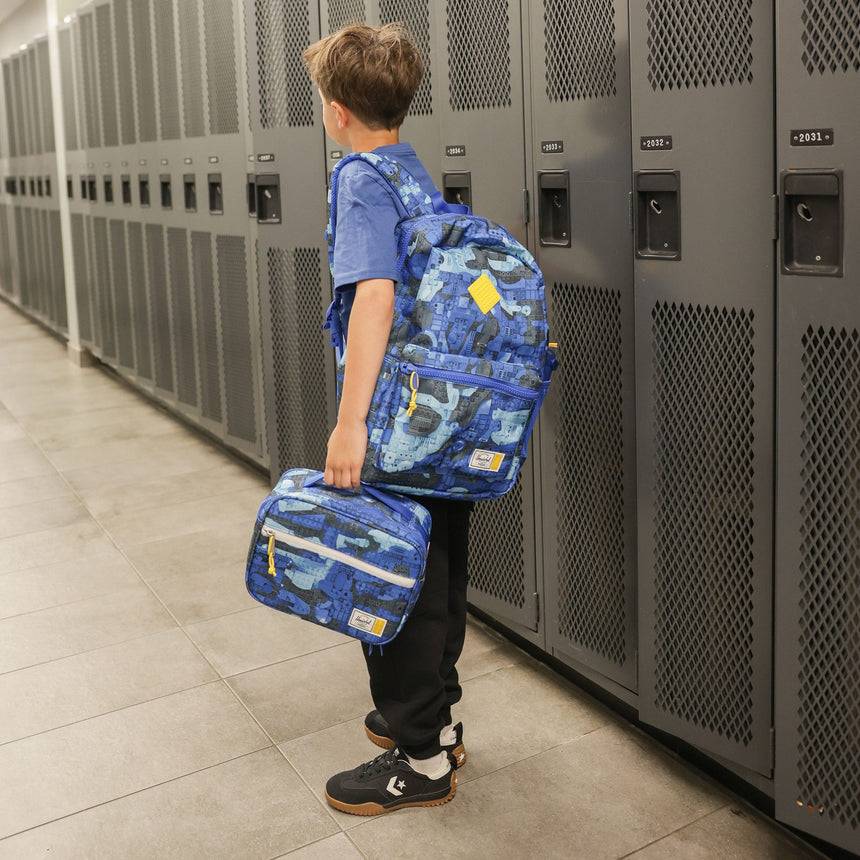 HERSCHEL LEGO POP QUIZ LUNCH BOX LITTLE HERSCHEL