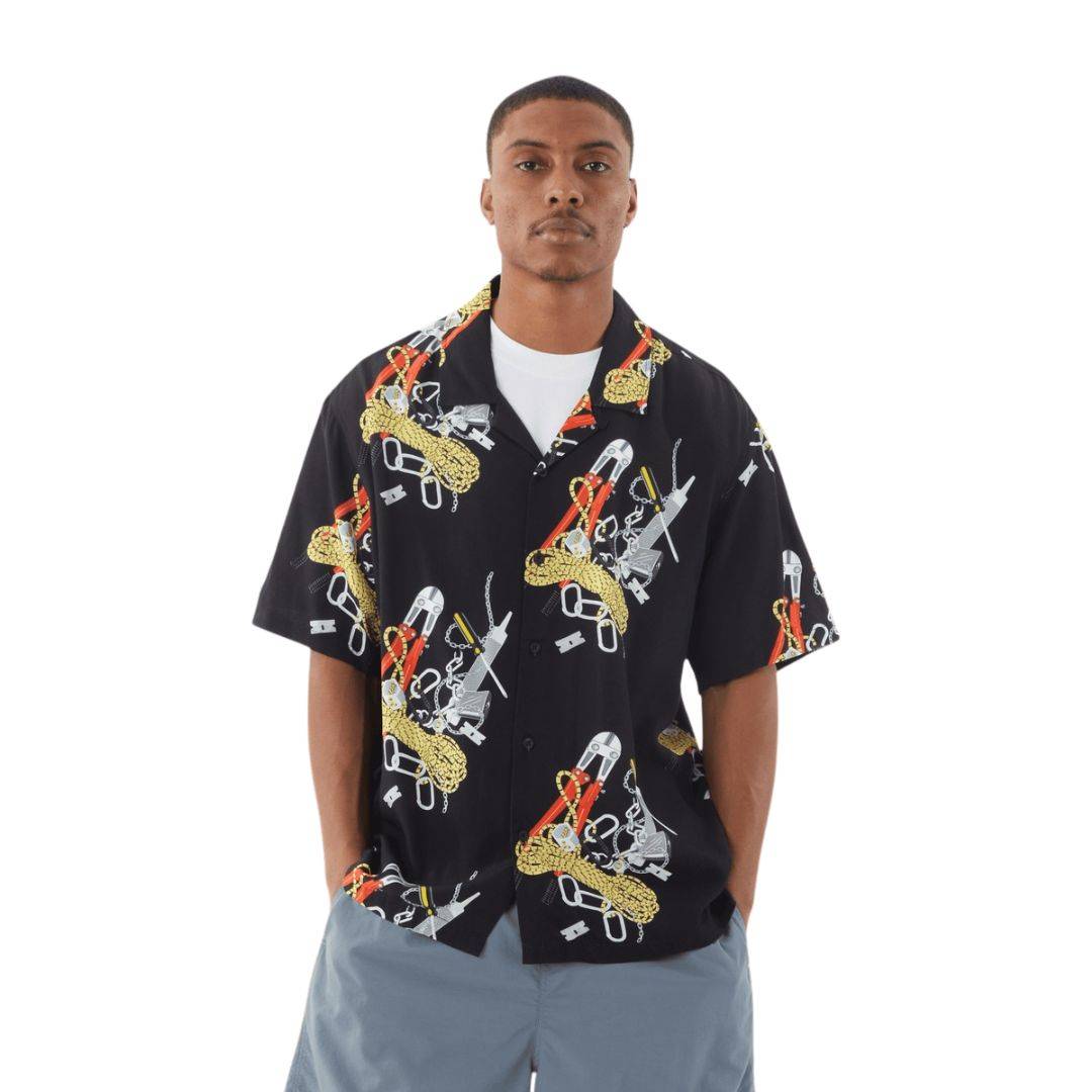 HUF SKIDROKYO S/S RESORT TOP