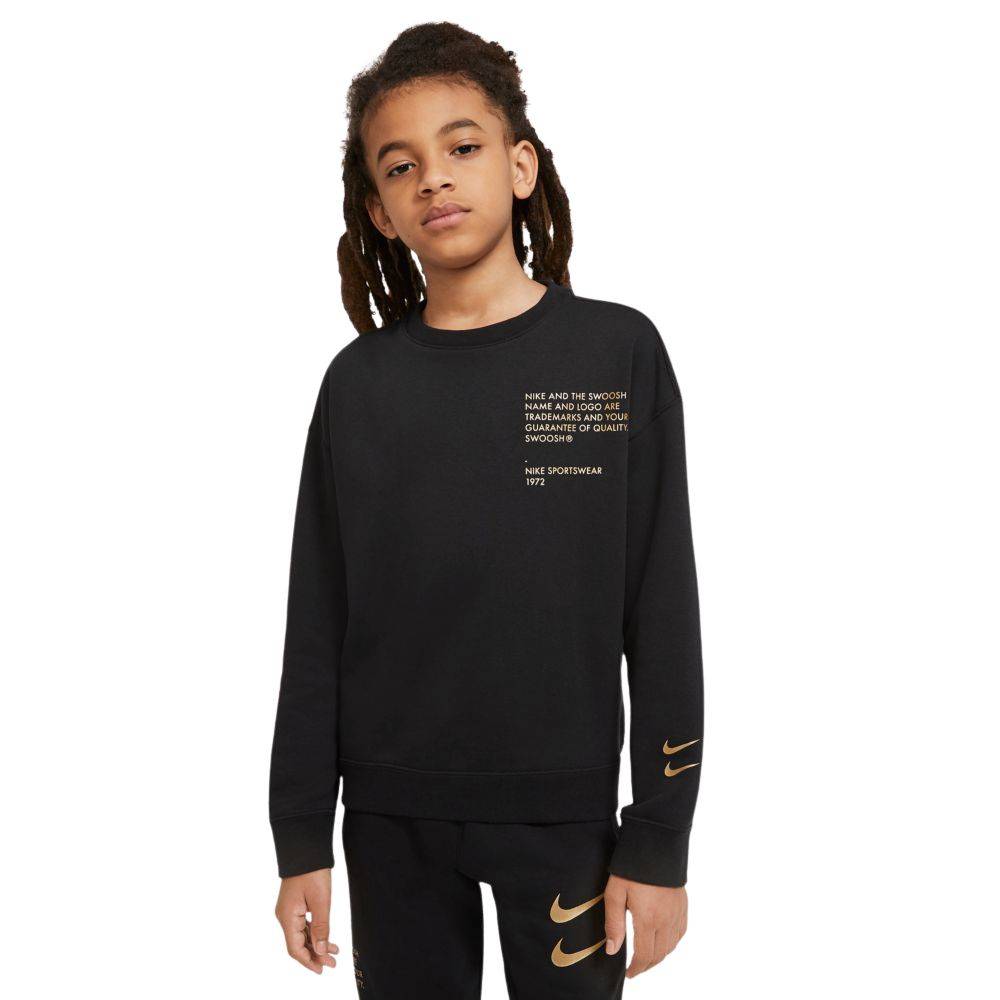 NIKE NSW BOYS SWOOSH CREW