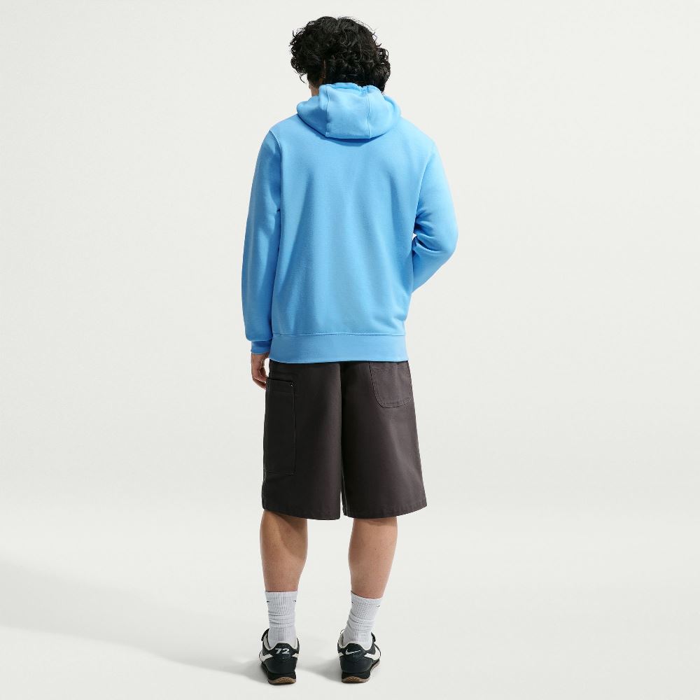 NIKE CLUB BRUSHED FLEECE PULLOVER HOODIE