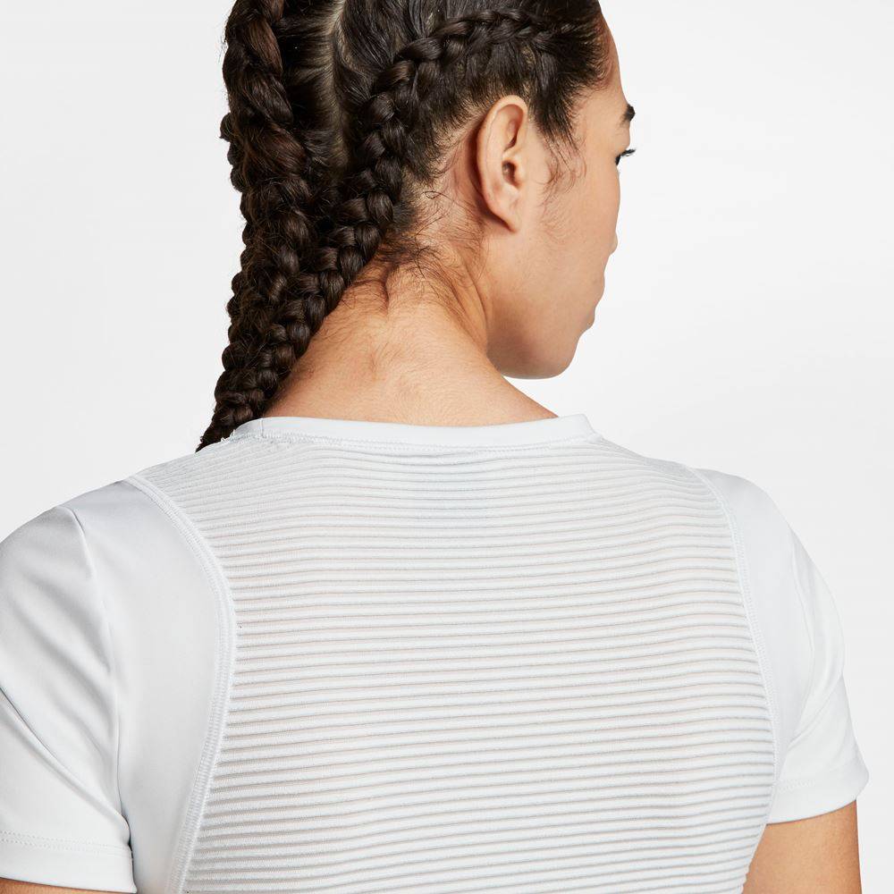 NIKE PRO AEROADAPT SS CROP TOP WOMENS