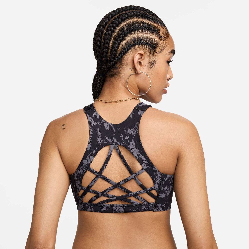 NIKE ALATE CURVE PRINTED BRA