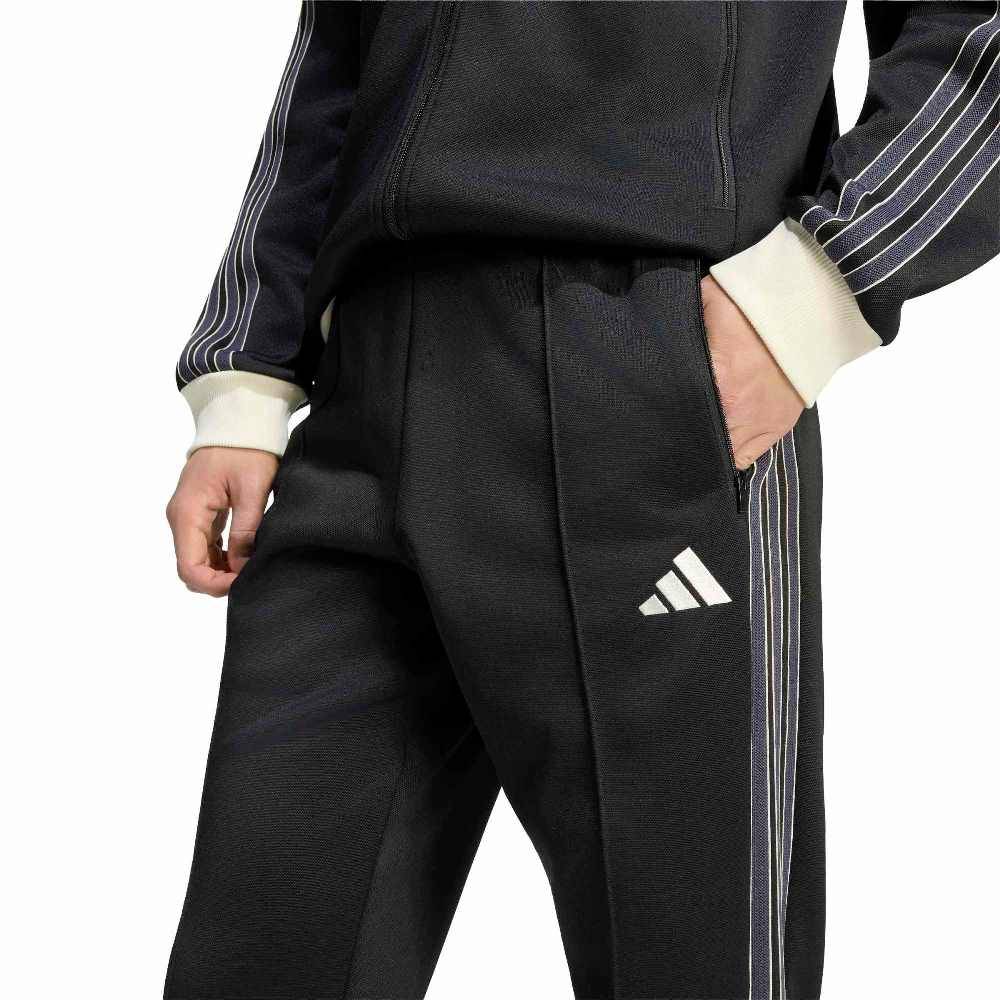 ADIDAS M STADIUM REGULAR FIT PIQUE FULL LENGTH OPEN HEM TRACKPANTS