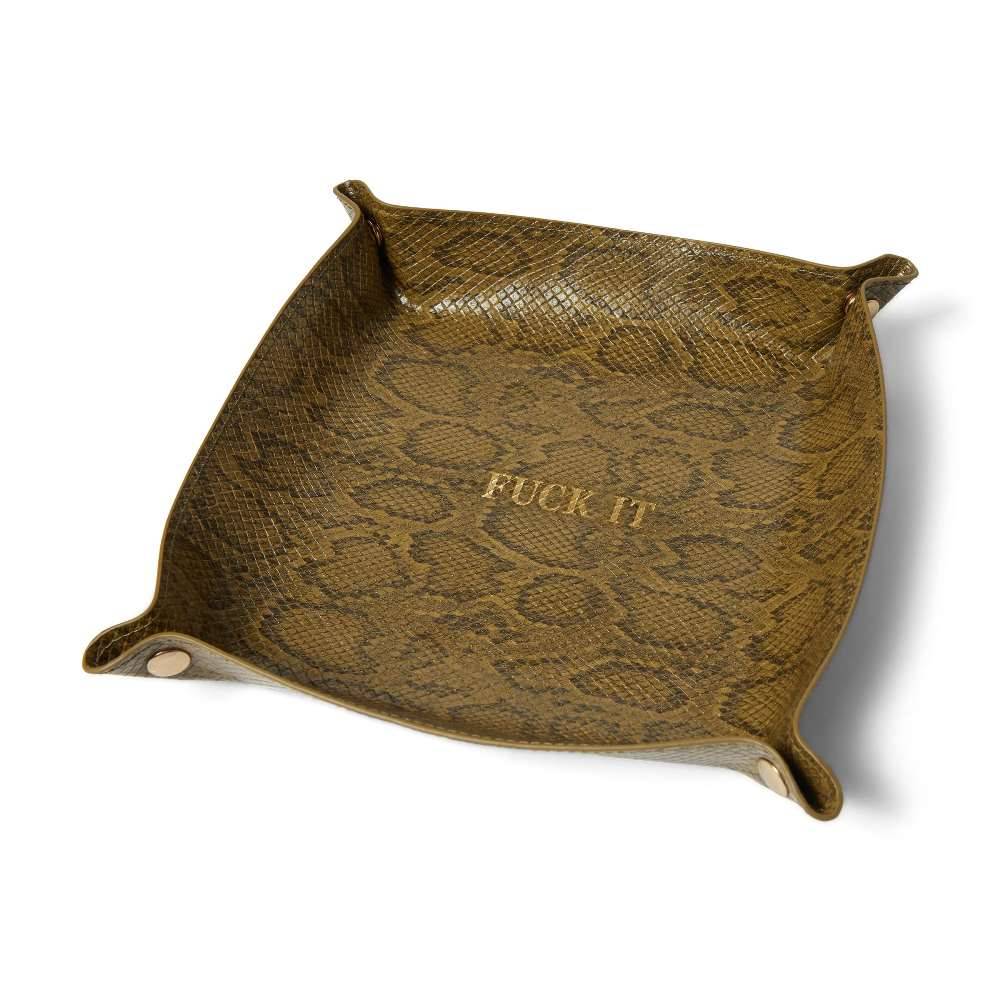 HUF FUCK IT SNAKESKIN CATCHALL