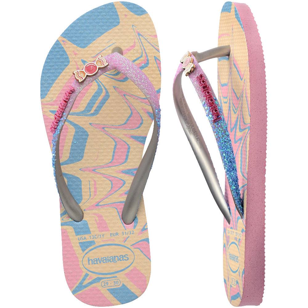 HAVAIANAS KIDS SLIM GLITTER TRENDY