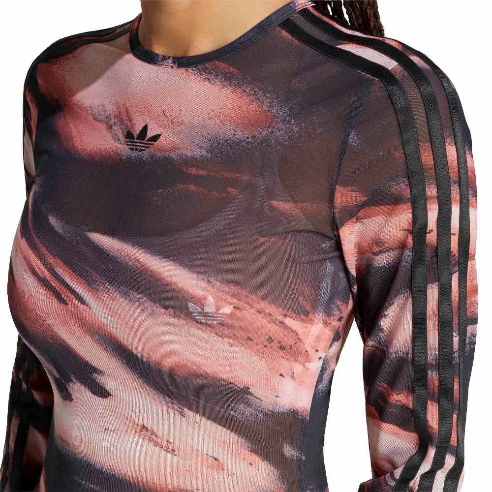 ADIDAS AOP MESH TEE