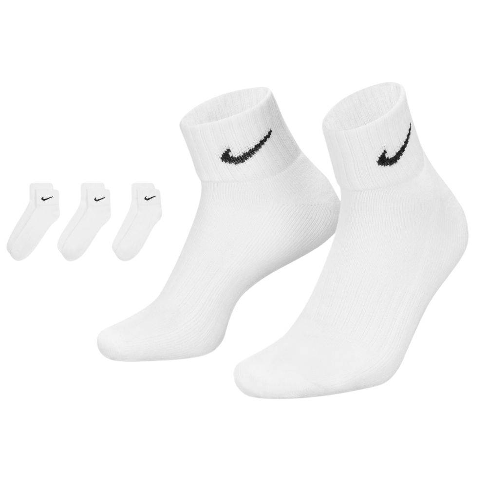 NIKE UNISEX CUSHION QUARTER 3-PAIRS SOCKS