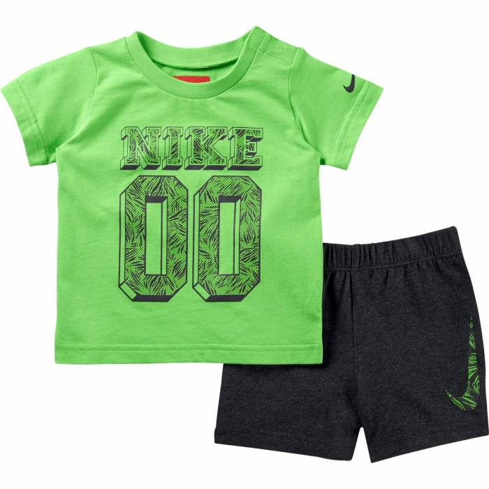 NIKE INFANT SS TOP +SHORT GFX