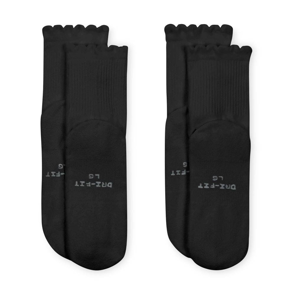 NIKE EVERYDAY ELEVATED MID-CREW SOCKS (3-PAIRS)