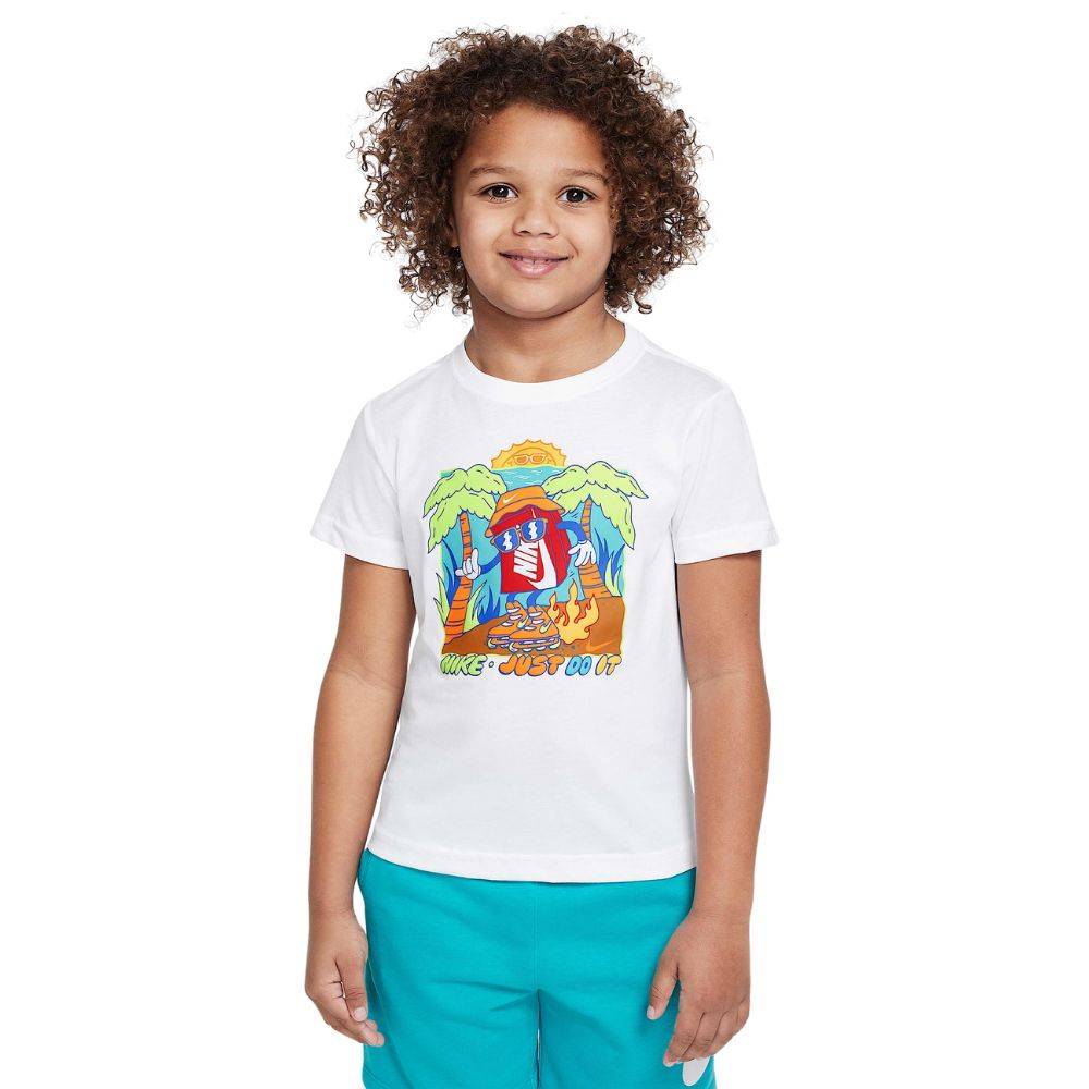 NIKE LITTLE KIDS BOXY PALM TREE TEE