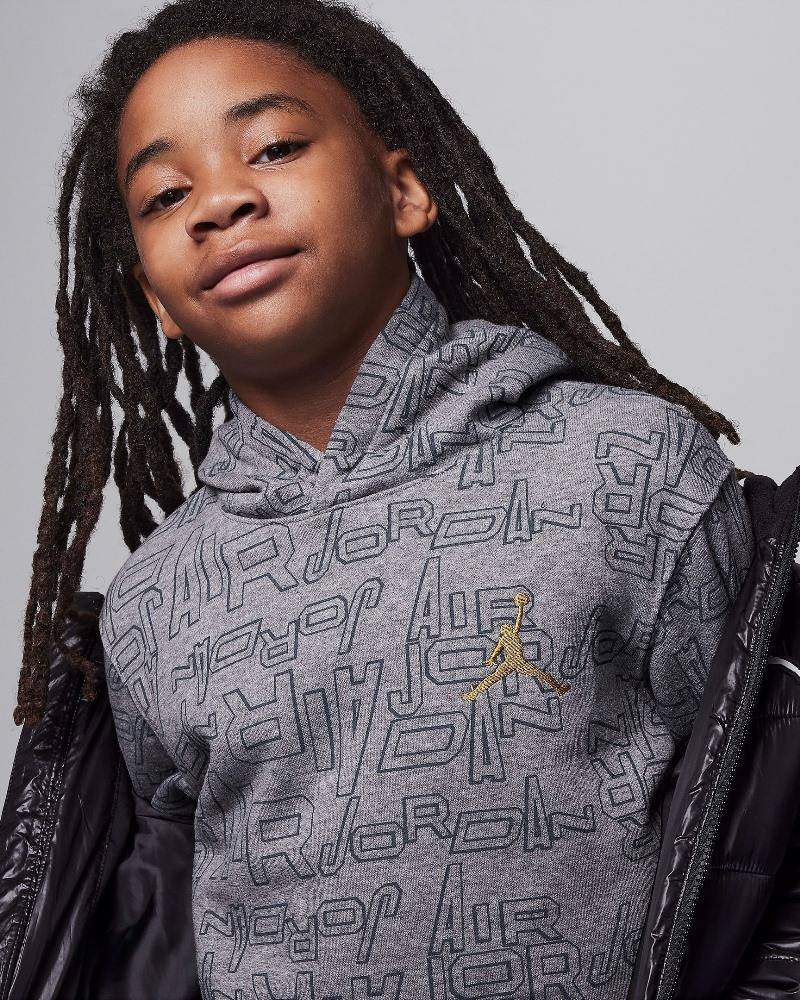 NIKE JORDAN TAKE FLIGHT B&G AOP PULLOVER