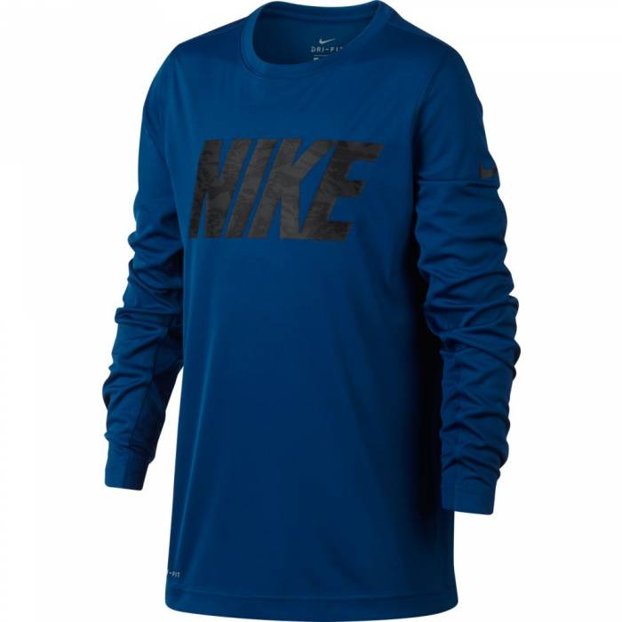 NIKE BOYS DRY LONG SLEEVE GFX LEAGUE TOP