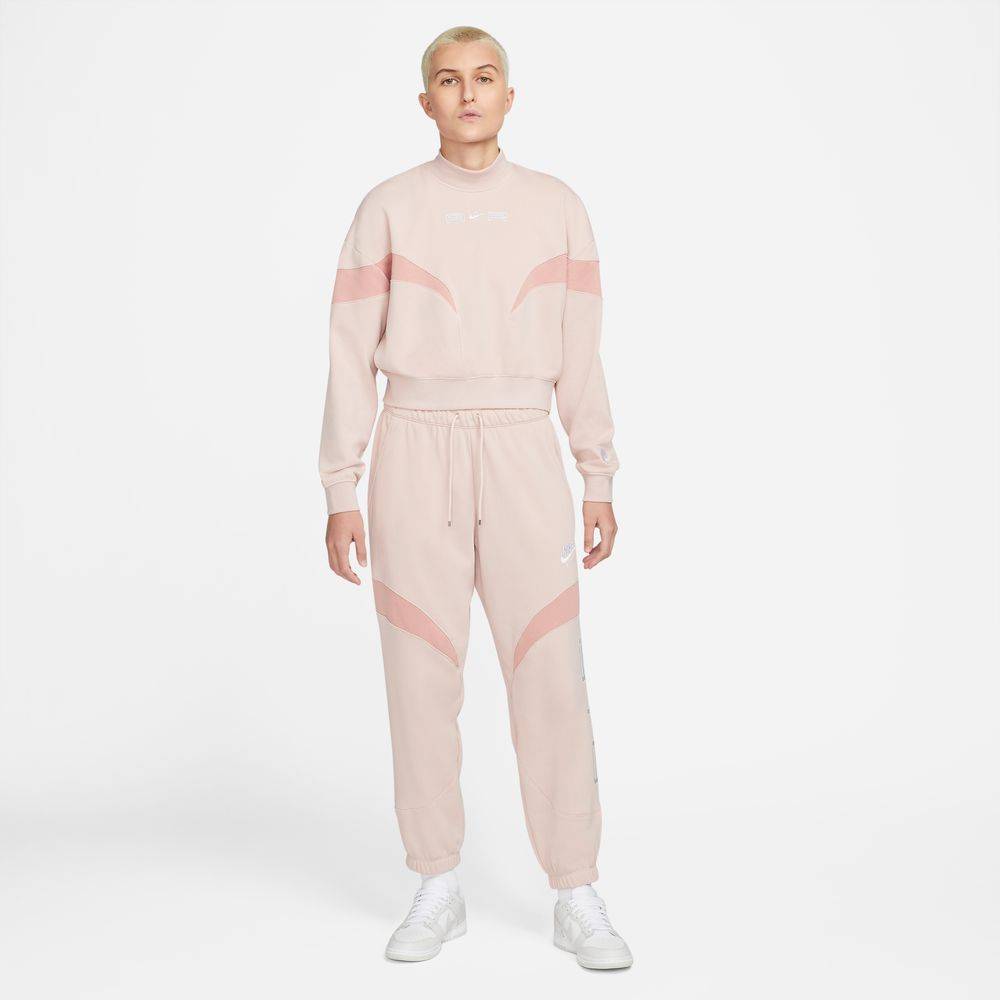 NIKE NSW AIR FLEECE MOCK LS TOP