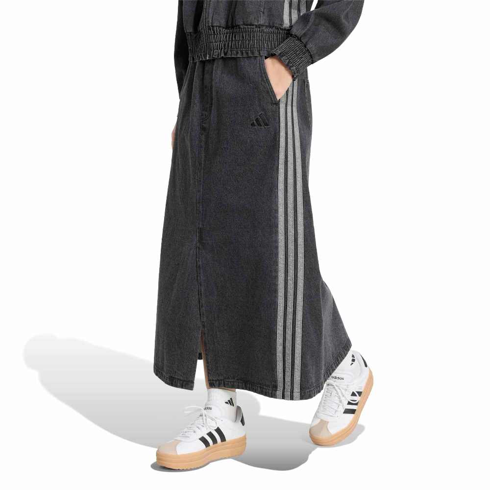 ADIDAS STADIUM WASHED DENIM LOOSE FIT SKIRT