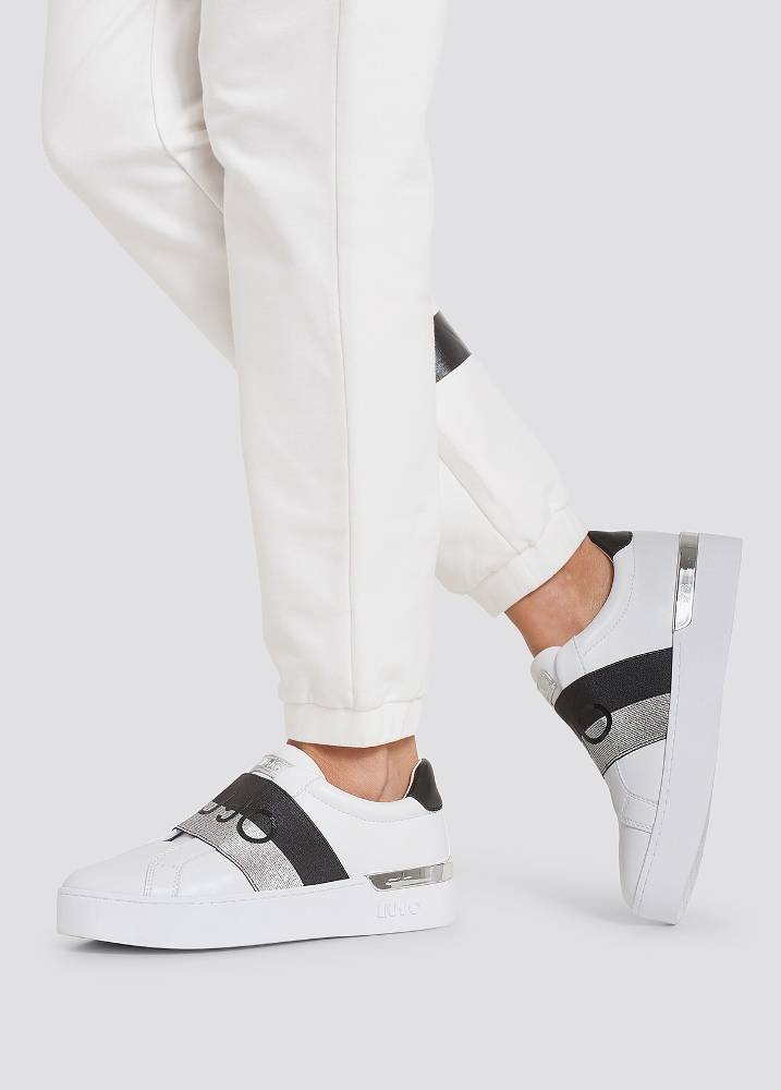 LIU JO LOGO SILVIA 38 SNEAKERS