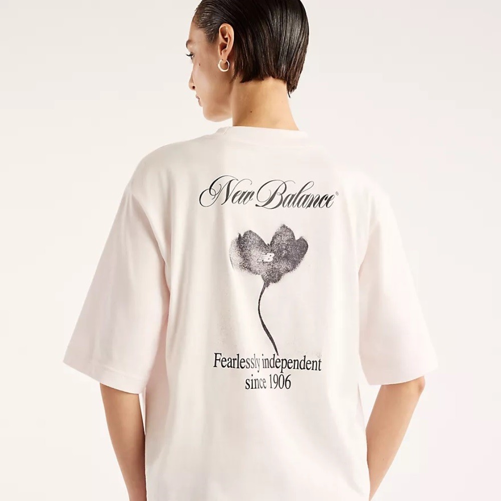 NEW BALANCE PRESSED FLOWERS RELAXED T-SHIRT