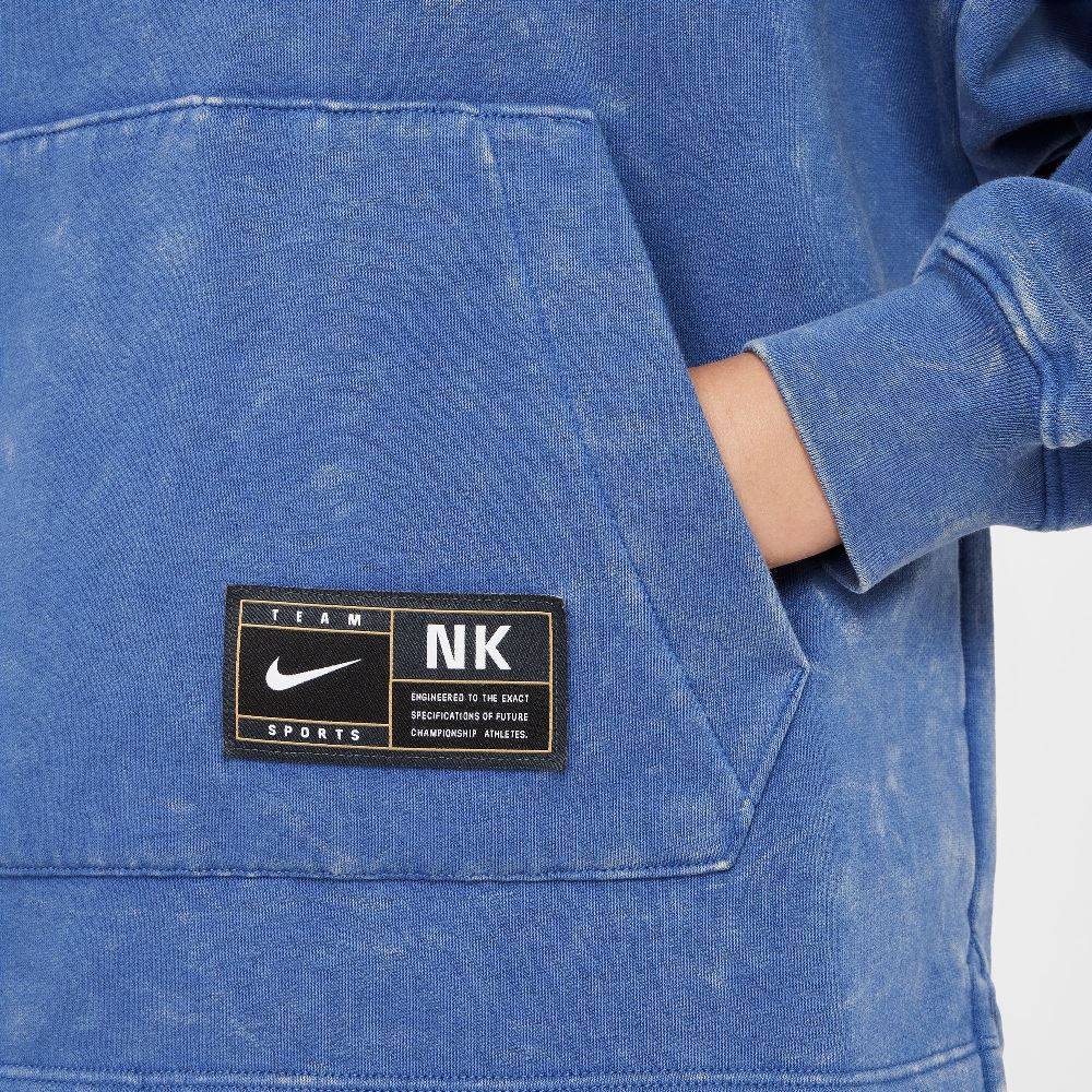 NIKE NSW KIDS FLEECE WASH HOODIE