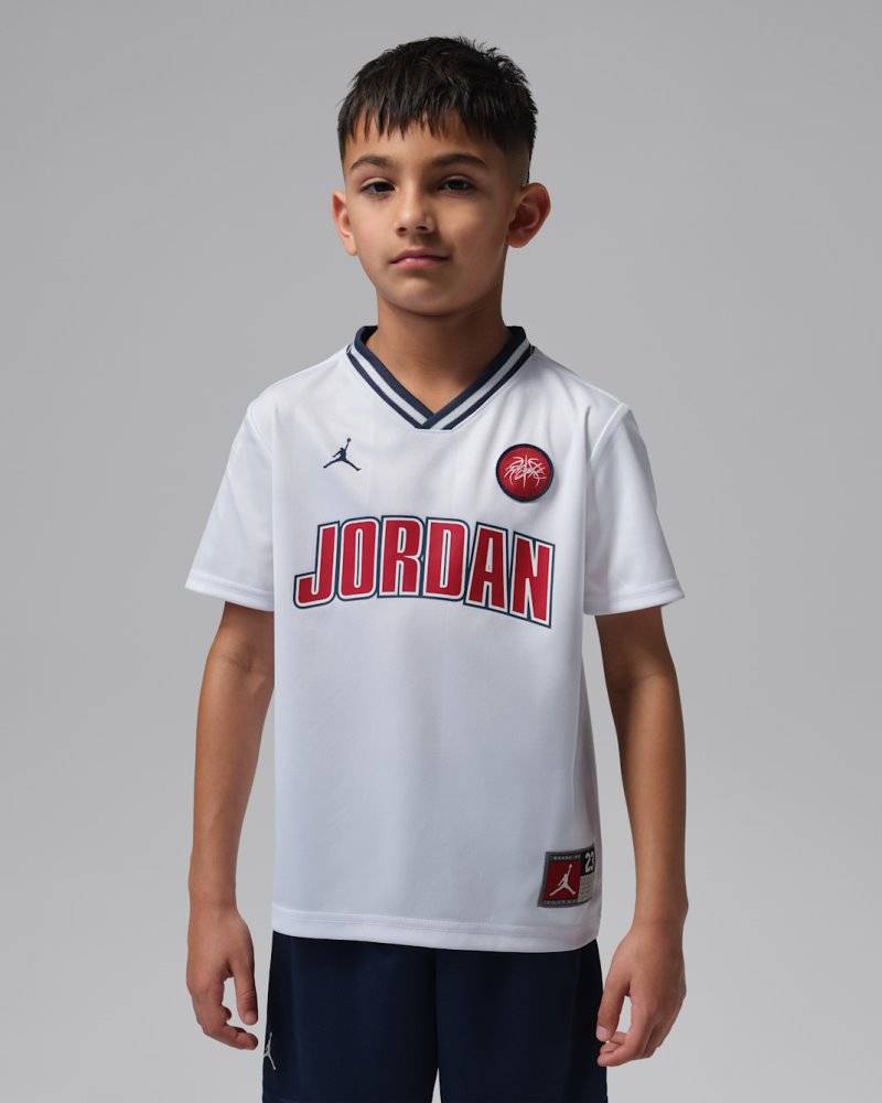 NIKE JORDAN LITTLE BOYS MJ SPORT JERSEY MESH SHORT SET
