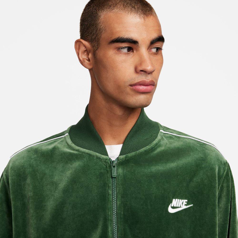 NIKE CLUB VELOUR TRACK TOP
