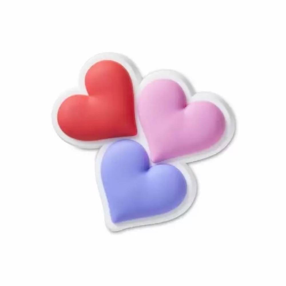 CROCS PRIDE HEART TRIO JIBBITZ™ CHARM