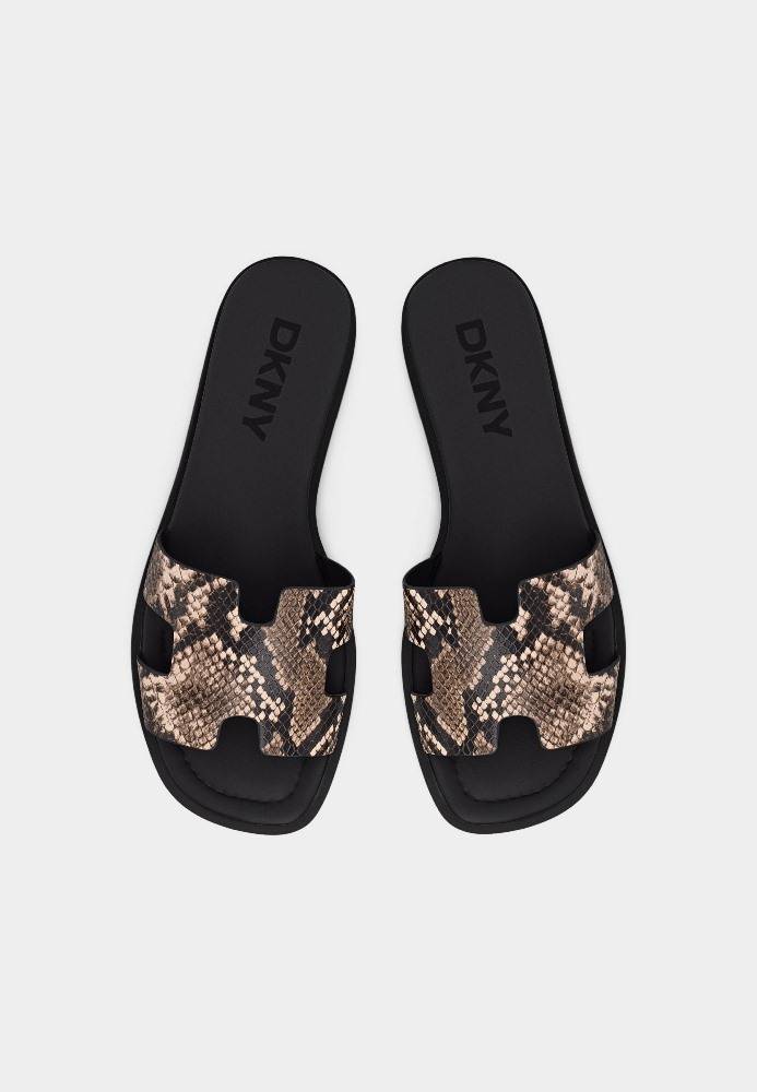 DKNY COLUMBA PU SLIDE
