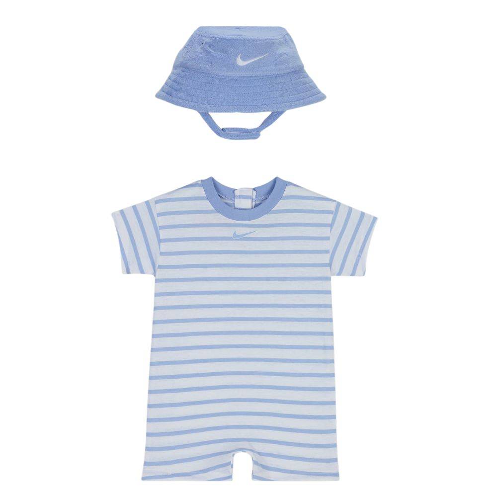 NIKE BABY BOY TOWEL TERRY SS / SL ROMPER