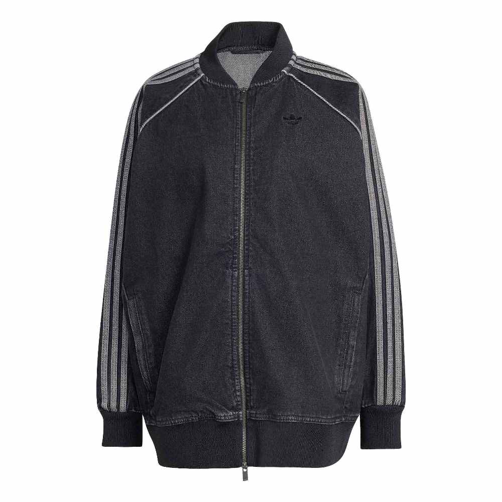 ADIDAS ORIGINALS SST OVERSIZED DENIM TRACKTOP
