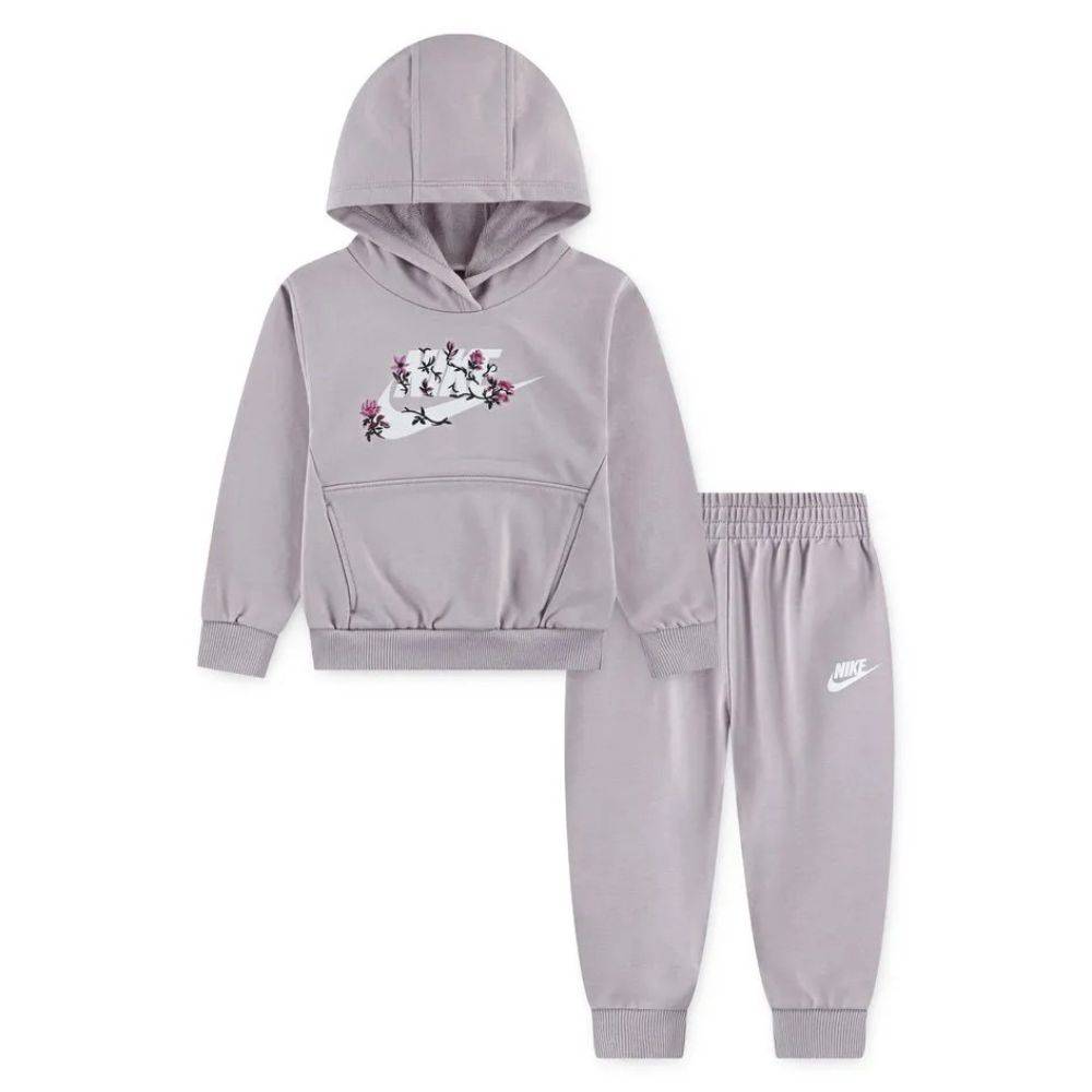 NIKE INFANT GIRLS PO HOODIE JOGGER FT PANT S