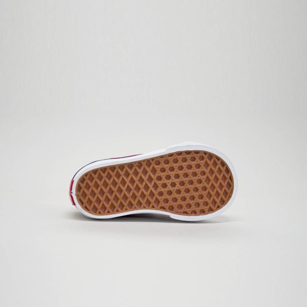 VANS TODDLER OLD SKOOL VELCRO SHOES (1-4 YEARS)