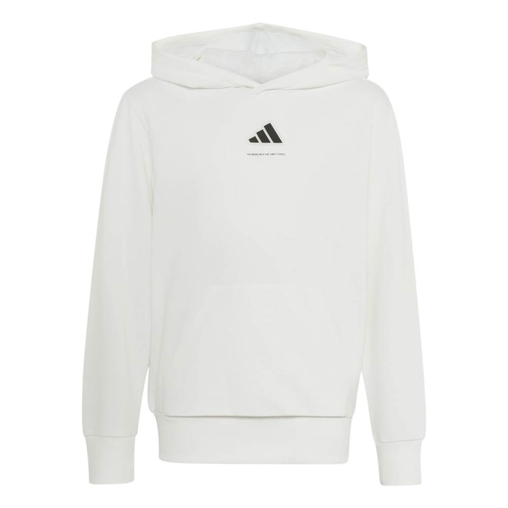 ADIDAS BOYS SLOGAN FLEECE HOODIE